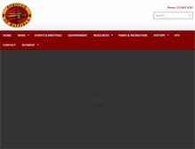 Tablet Screenshot of hatfieldborough.com